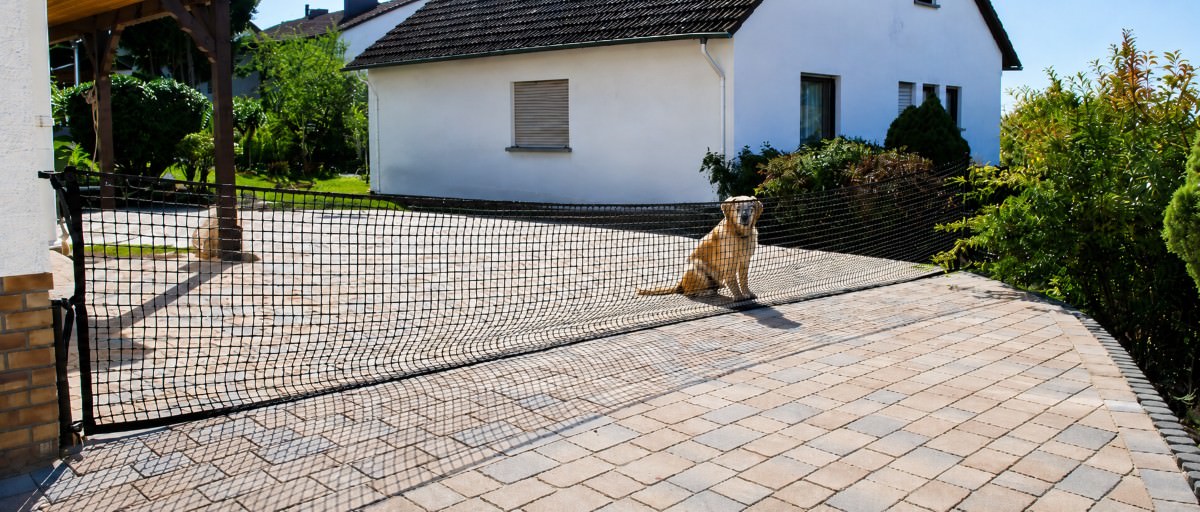 Netz Hofeinfahrt nach Maß