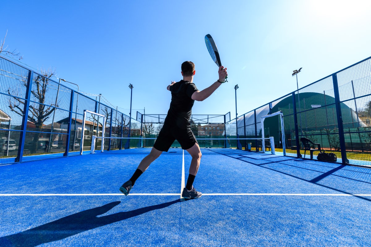 Padel Court Netz