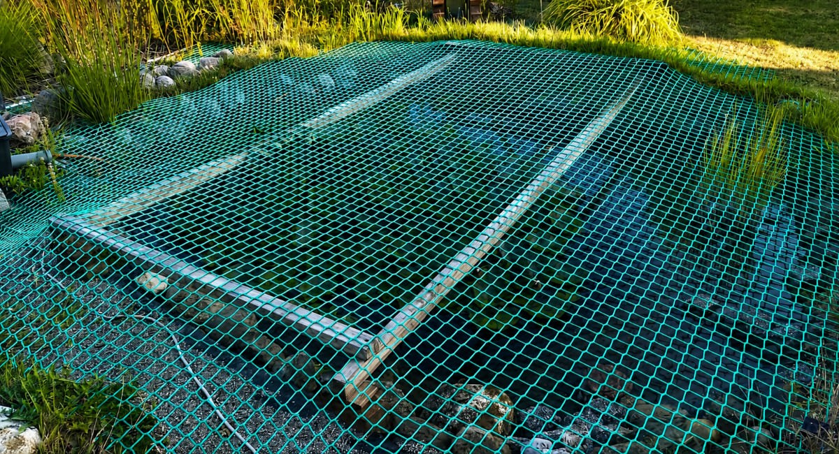 Teichnetze nach Maß